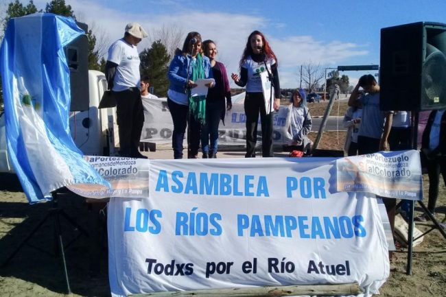 La Pampa: El río Colorado en peligro por la construcción de la represa El Portezuelo