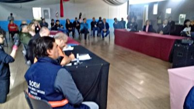 Santa Cruz: Soem participa de la Junta Municipal de Protección Civil