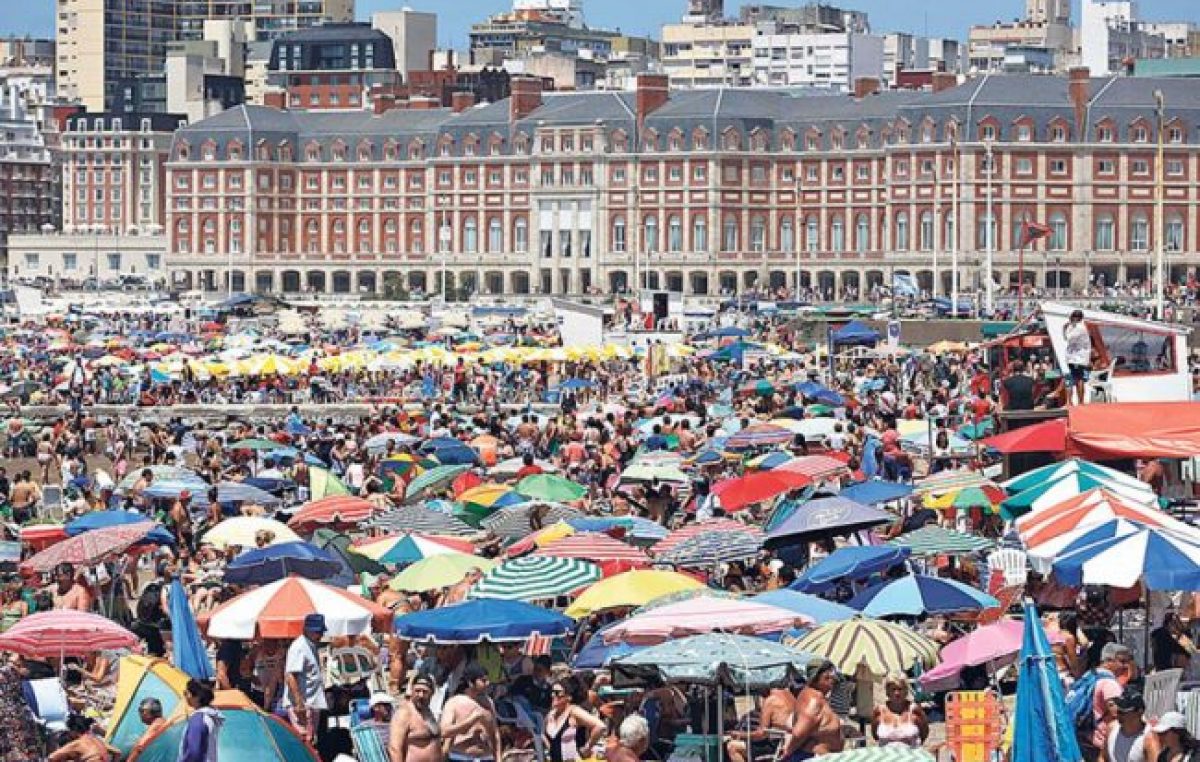 Temporada 2020 en Mar del Plata: Hubo casi 3,5 millones de turistas y fue el mejor febrero desde 1991