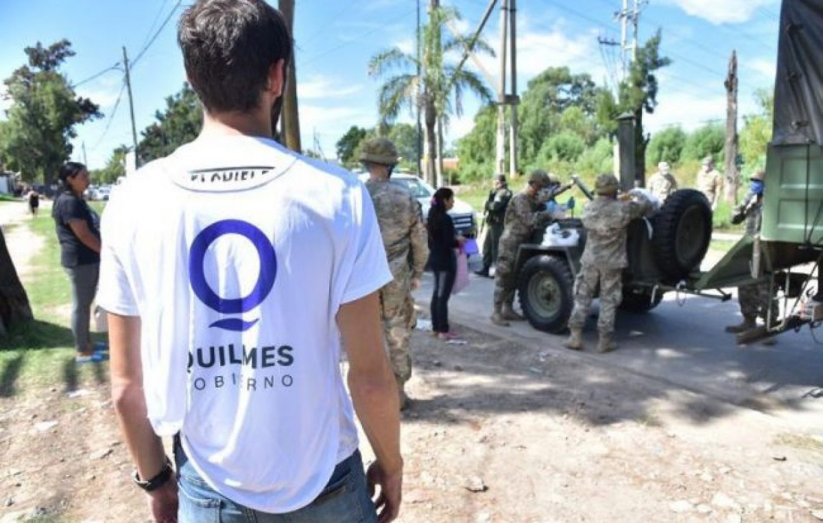 Quilmes habilitó más de 100 puntos para ayudar a los más vulnerables
