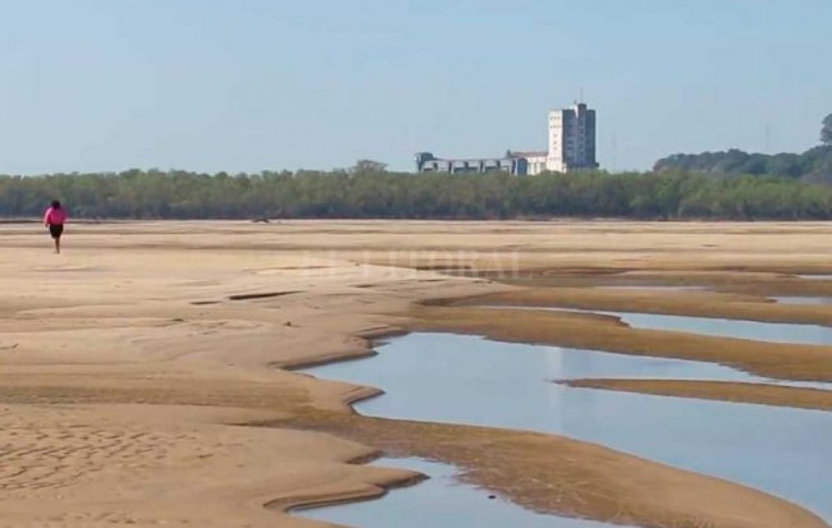 La bajante no da tregua: Nueva marca histórica del río en Paraná