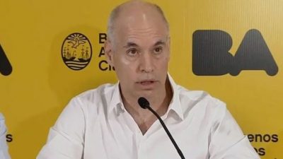 Rodríguez Larreta va por un recorte de salarios en la Ciudad
