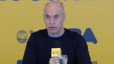 Larreta anunció una rebaja del 25 por ciento del sueldo para funcionarios jerárquicos 