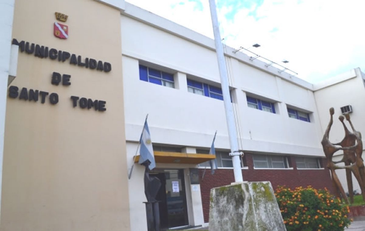 La Municipalidad de Santo Tomé reclama la asistencia urgente de la Provincia para el pago de salarios