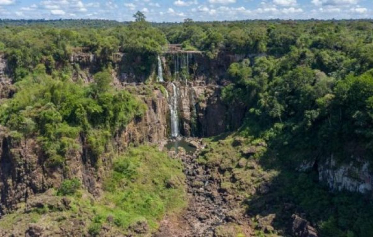La imagen impensada de las Cataratas del Iguazú