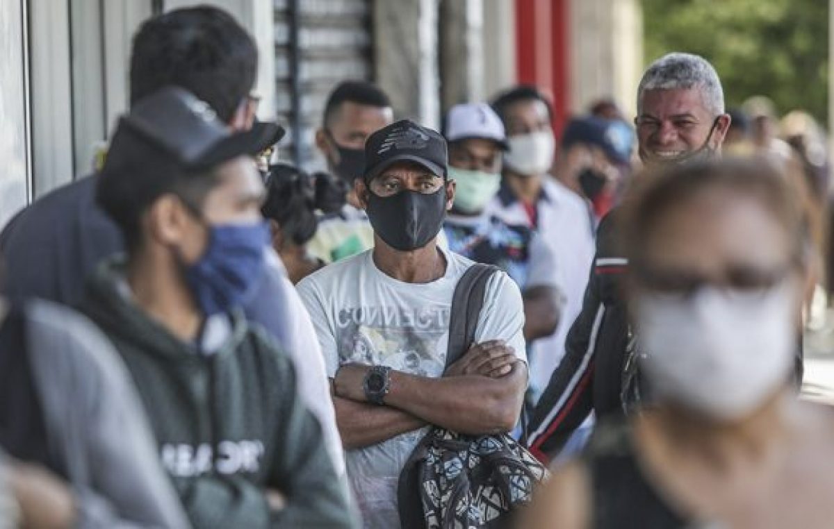 Brasil perdió más de 1,1 millones de empleos en cinco meses debido a la pandemia
