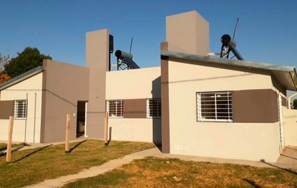 Continúan las construcciones de viviendas sociales en localidades entrerrianas