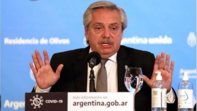 Fernández, sobre el tema deuda: «Esta es la última oferta que hace la Argentina»
