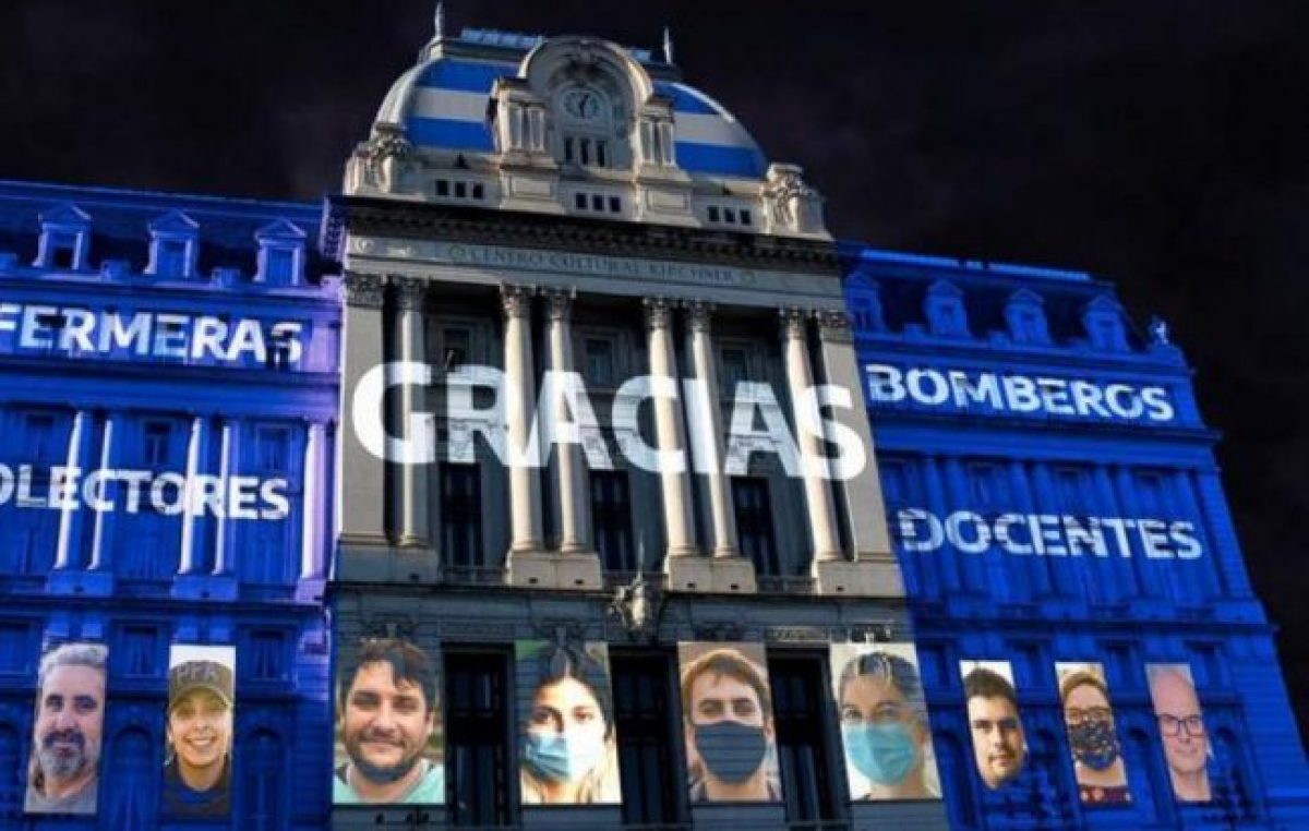 El CCK homenajeó a las y los trabajadores esenciales