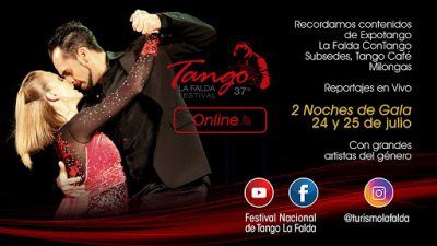 La Falda invita al 37º Festival Nacional de Tango en su formato online