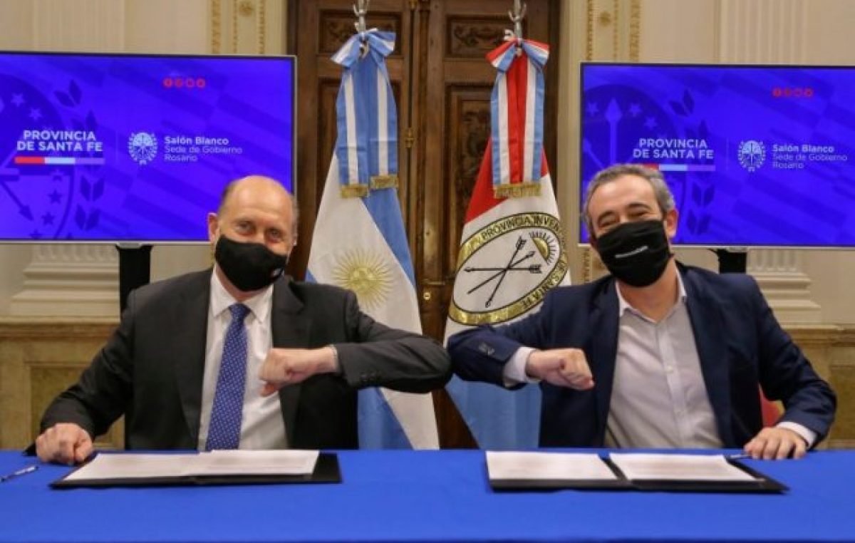 Acordaron el auxilio financiero para la municipalidad de Rosario