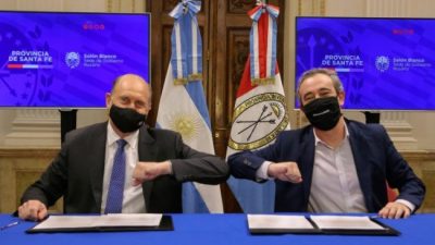 Acordaron el auxilio financiero para la municipalidad de Rosario