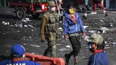 Chile registró más de 1.400 manifestaciones públicas en medio de la pandemia