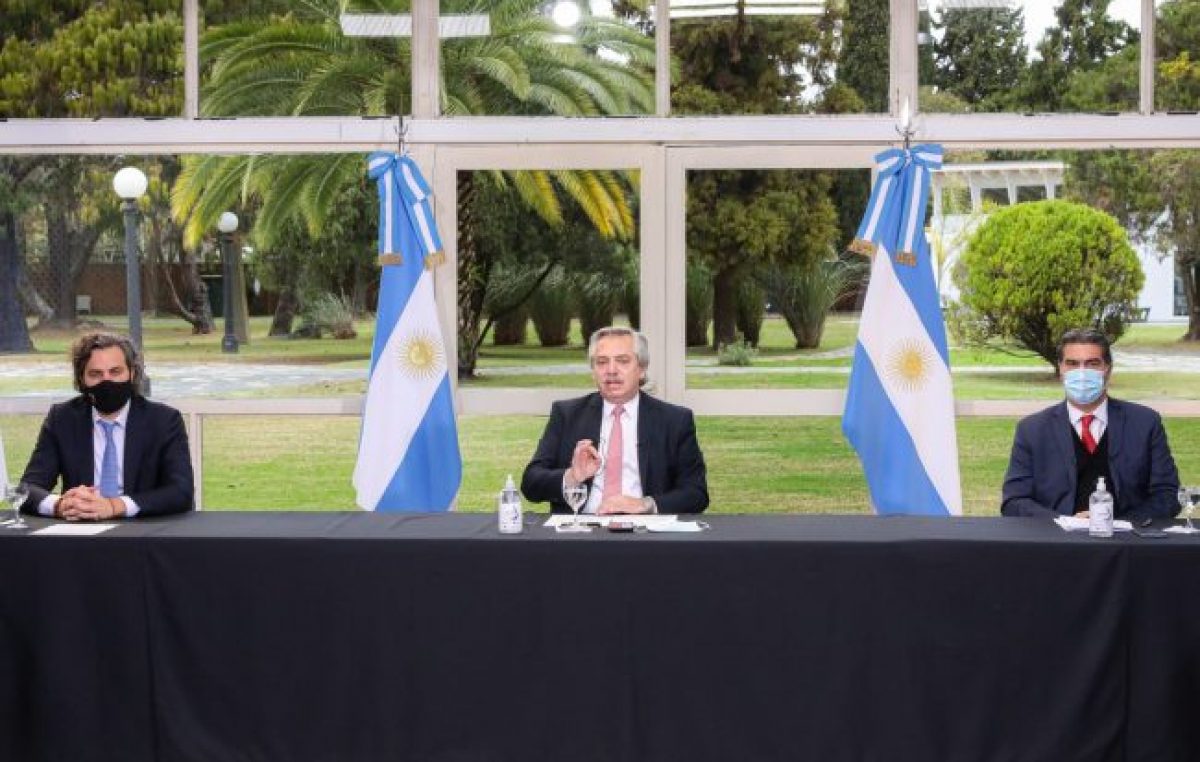 Alberto Fernández: «La Argentina central que tiene periferias no se puede tolerar más»