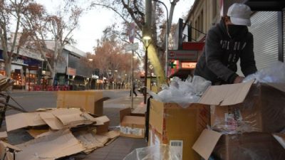 Por la pandemia, se incrementó el número de cartoneros en las calles de Mendoza