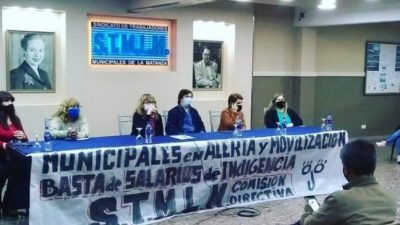 No hay acuerdo entre el Ejecutivo local y los trabajadores municipales de La Matanza