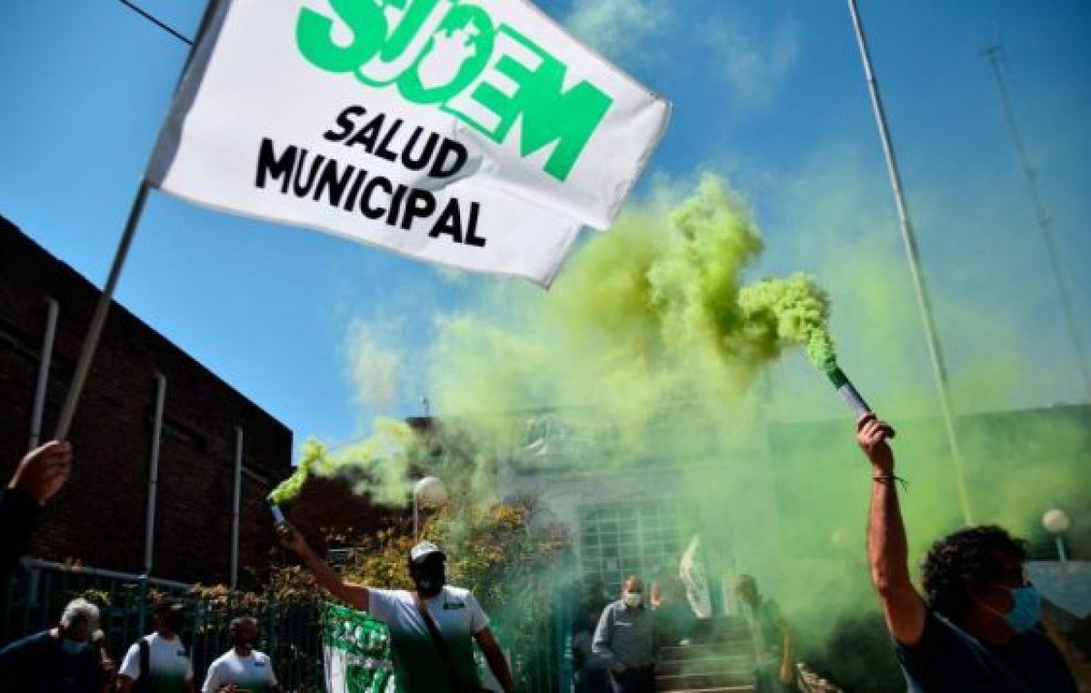 Paritarias cordobesas: Suoem inicia la semana con nueva protesta en Dirección de Atención Primaria