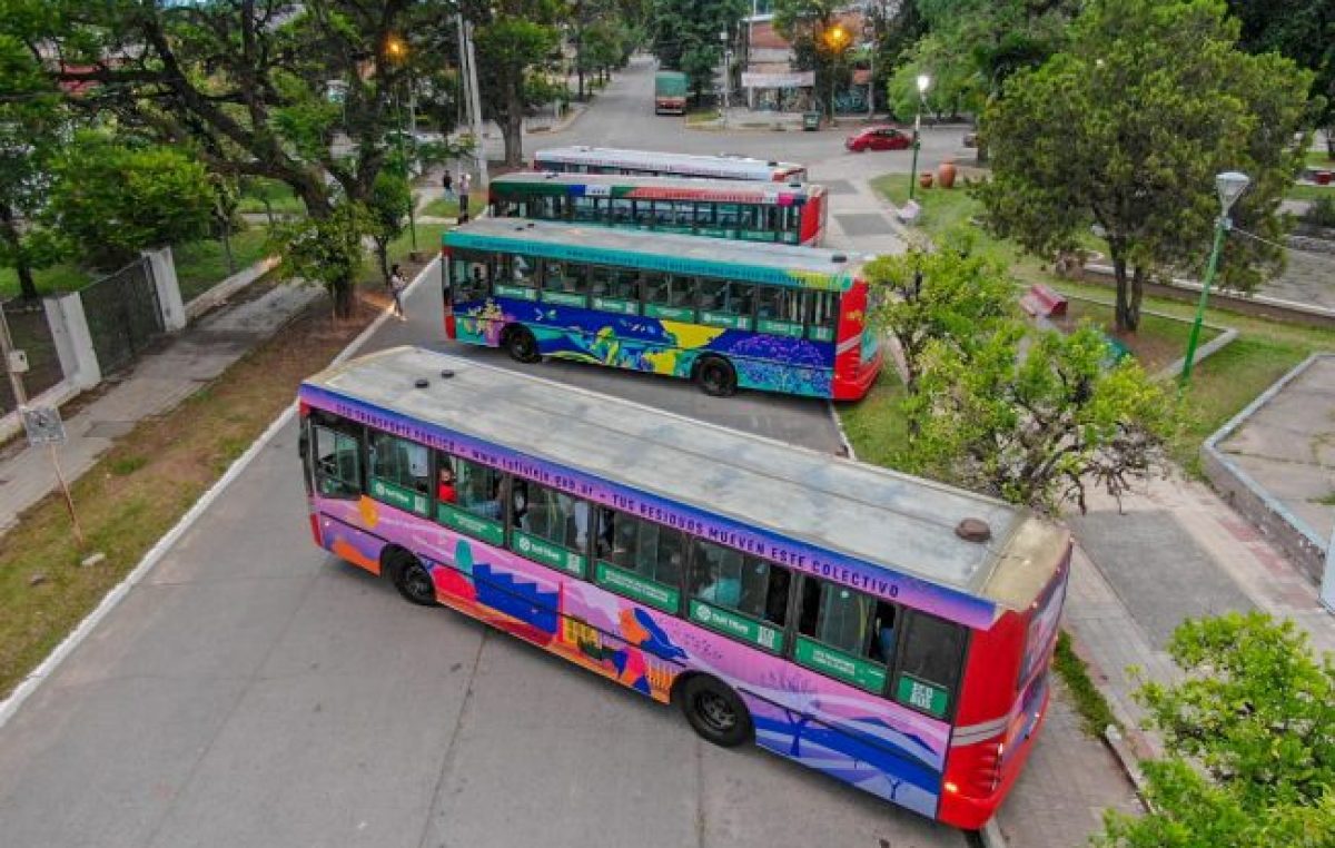 Tafí viejo habilitó la primera línea ecológica de transporte urbano