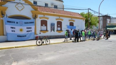 Punta Alta: No hubo acuerdo y continúa el paro de los trabajadores municipales