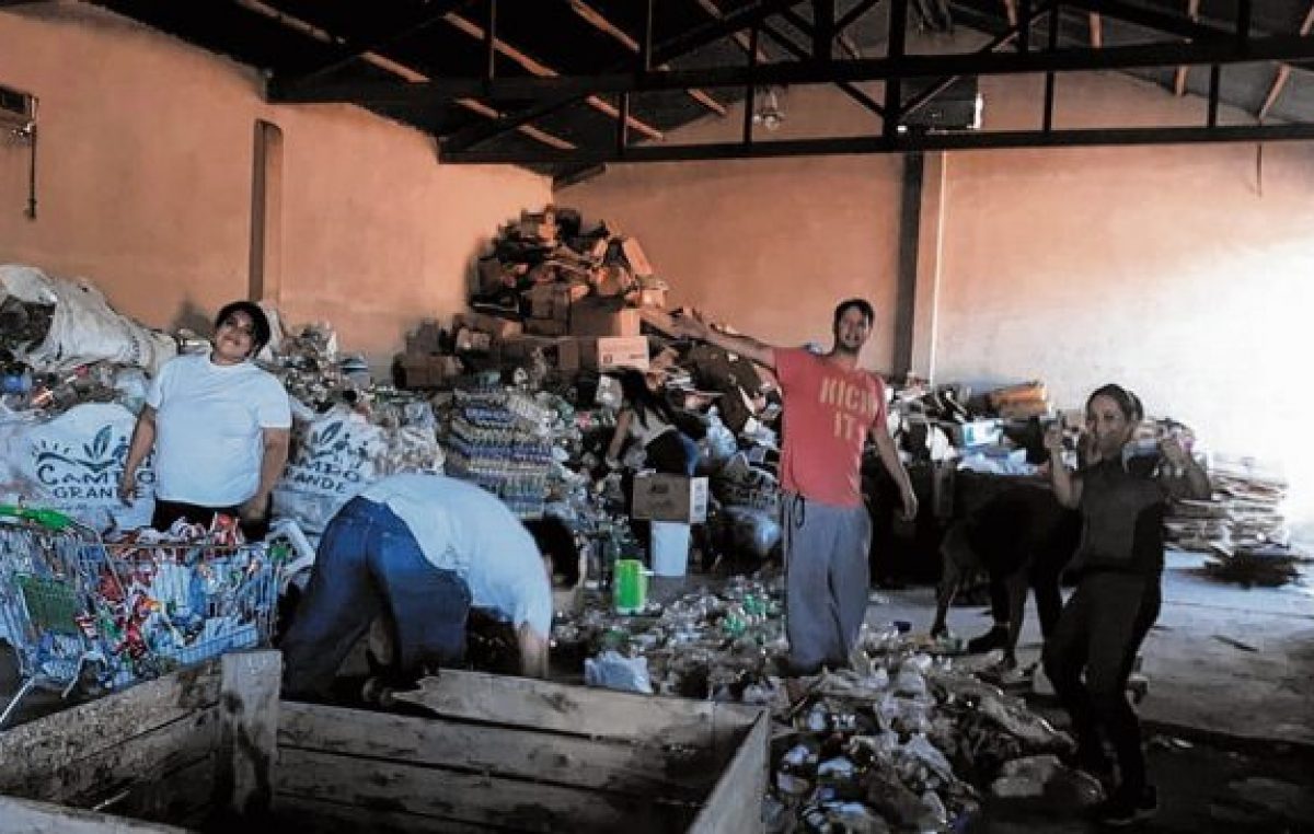 Reciclar: una acción de equipo entre vecinos de Campo Grande