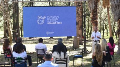 Contaminación ambiental: El intendente de Rosario presentó el plan de Acción Climática  