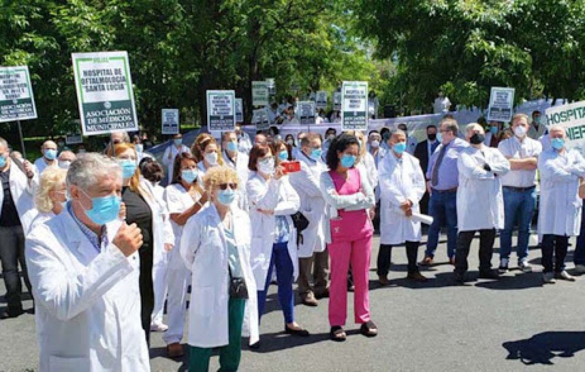 Comenzó el paro de 36 horas de los médicos porteños