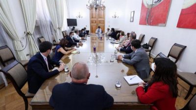 El gobernador de San Juan se reunió en Chile con el intendente de Coquimbo: «El Túnel de Agua Negra es el objetivo primario y primordial»