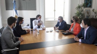 Cafiero recibió al Gobernador de Catamarca por la reactivación después del «impasse» del macrismo