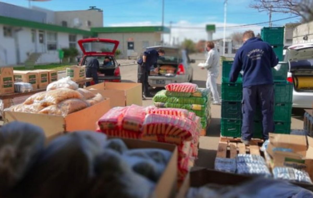 «Contagiemos Solidaridad» entregó 5.000 toneladas de alimentos en Rosario