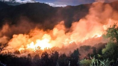 El Bolsón, un lugar donde el suelo arde