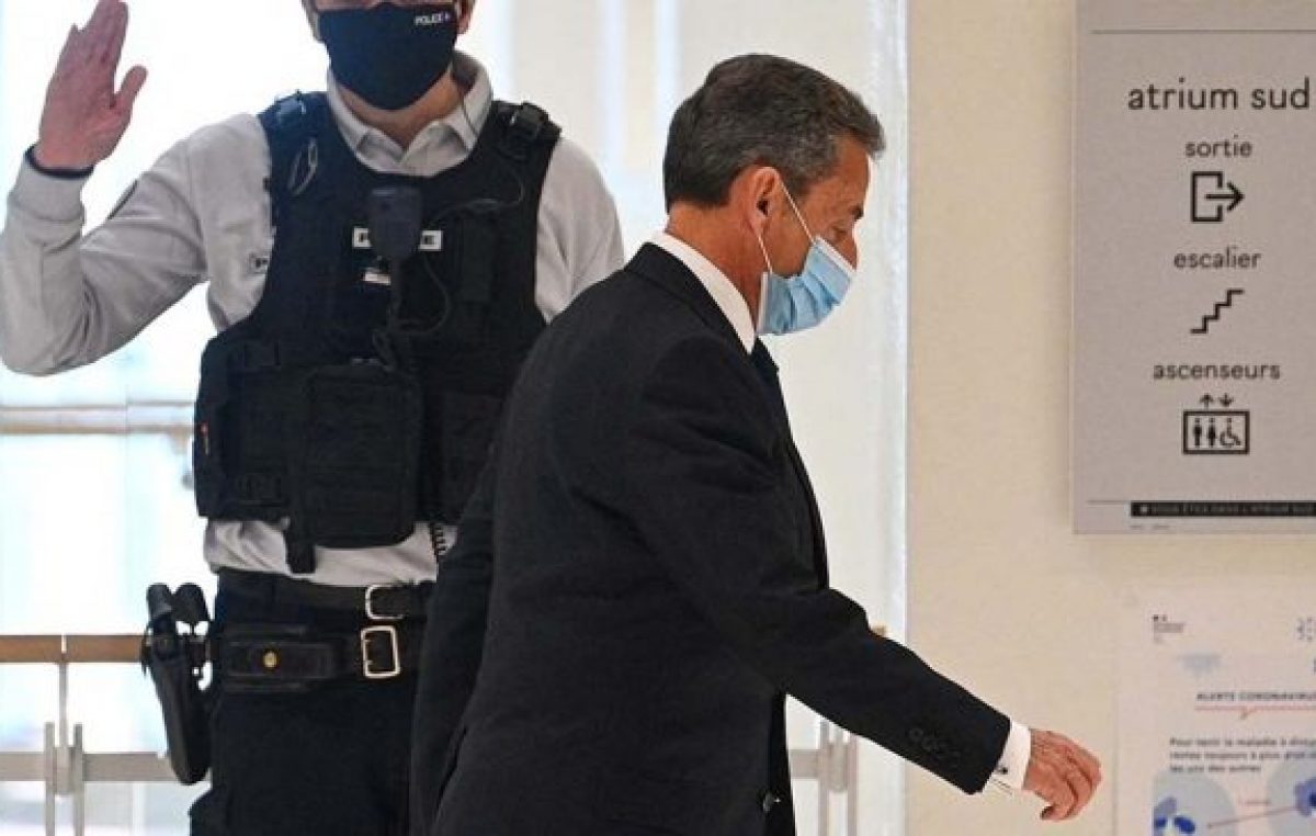 El expresidente Nicolas Sarkozy fue condenado a prisión por corrupción
