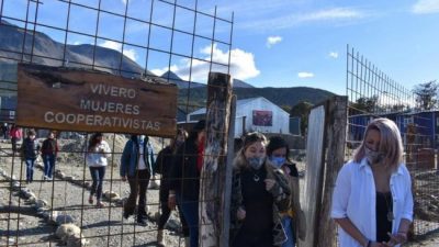 Ushuaia: La Secretaria de la Mujer del municipio visitó la Cooperativa conformada por Mujeres en la ciudad