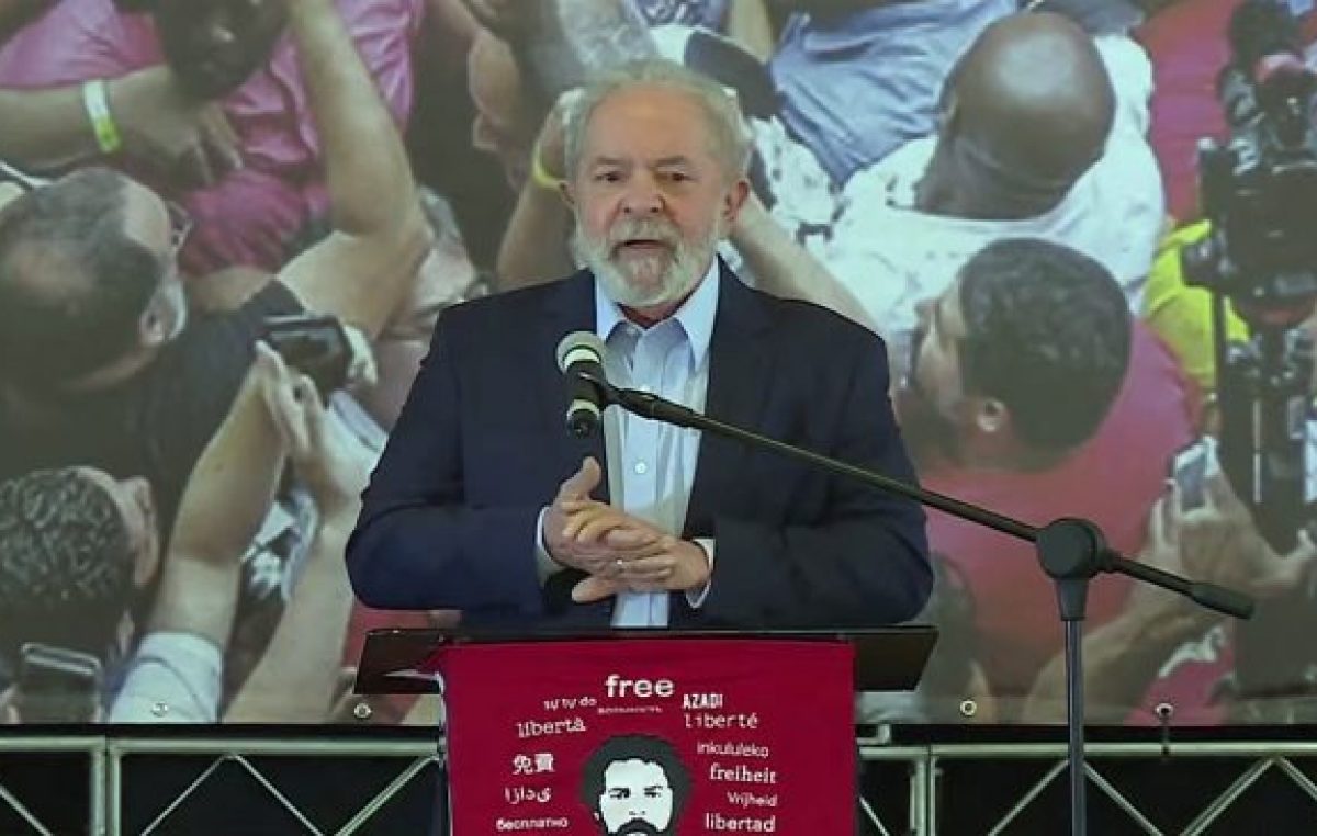 Lula criticó la gestión de la pandemia de Bolsonaro y pidió vacunas para los países pobres