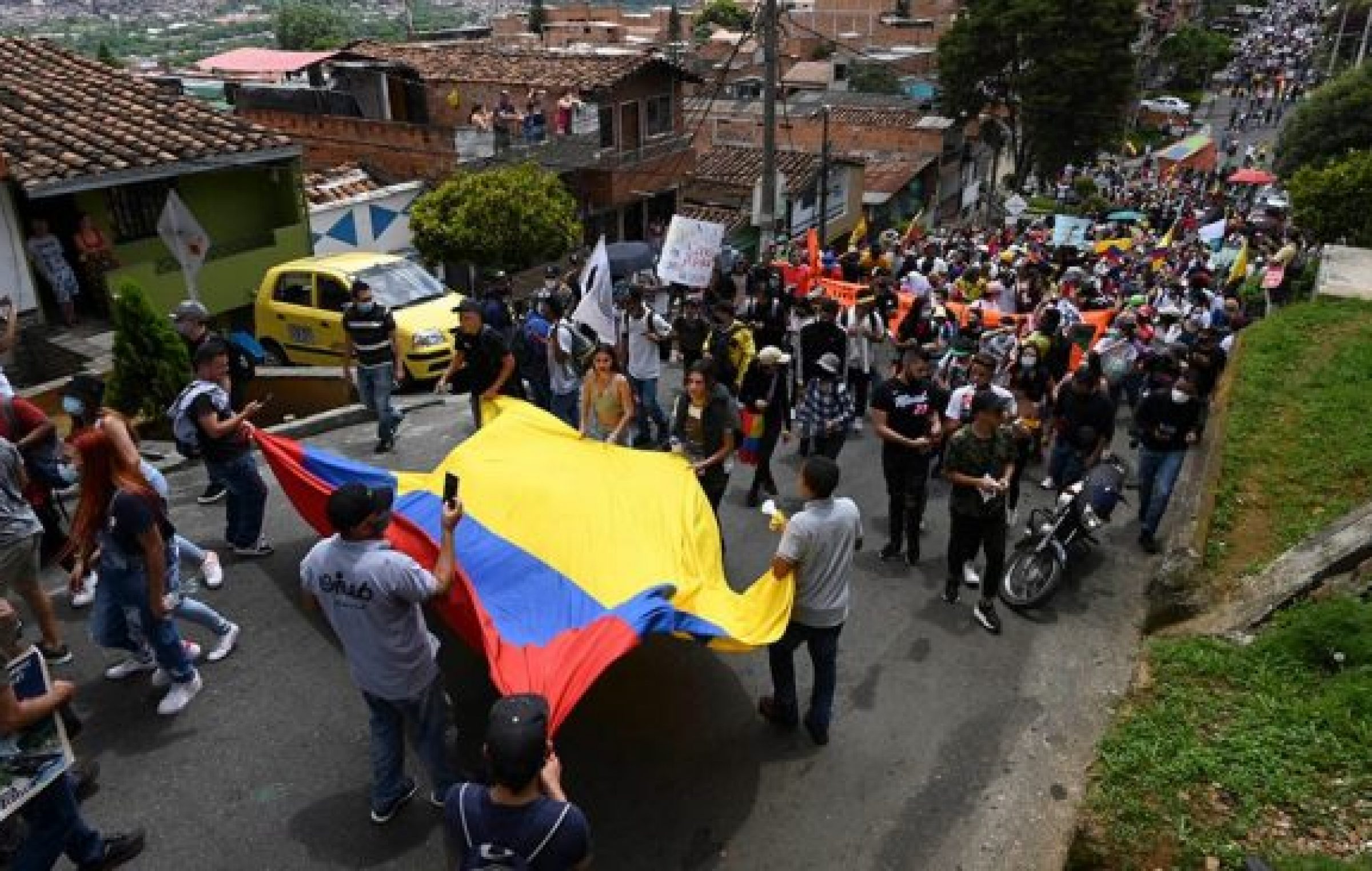 Imponentes Movilizaciones En Todo Colombia Argentina Municipal