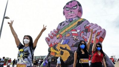 Protestas en Brasil contra Bolsonaro y su gestión de la pandemia