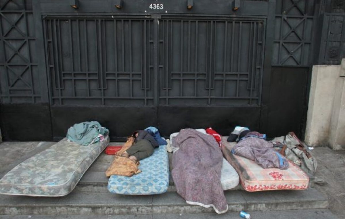 Los indigentes que la Ciudad de Buenos Aires no ve