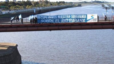 «Recuperar el control del río Paraná»