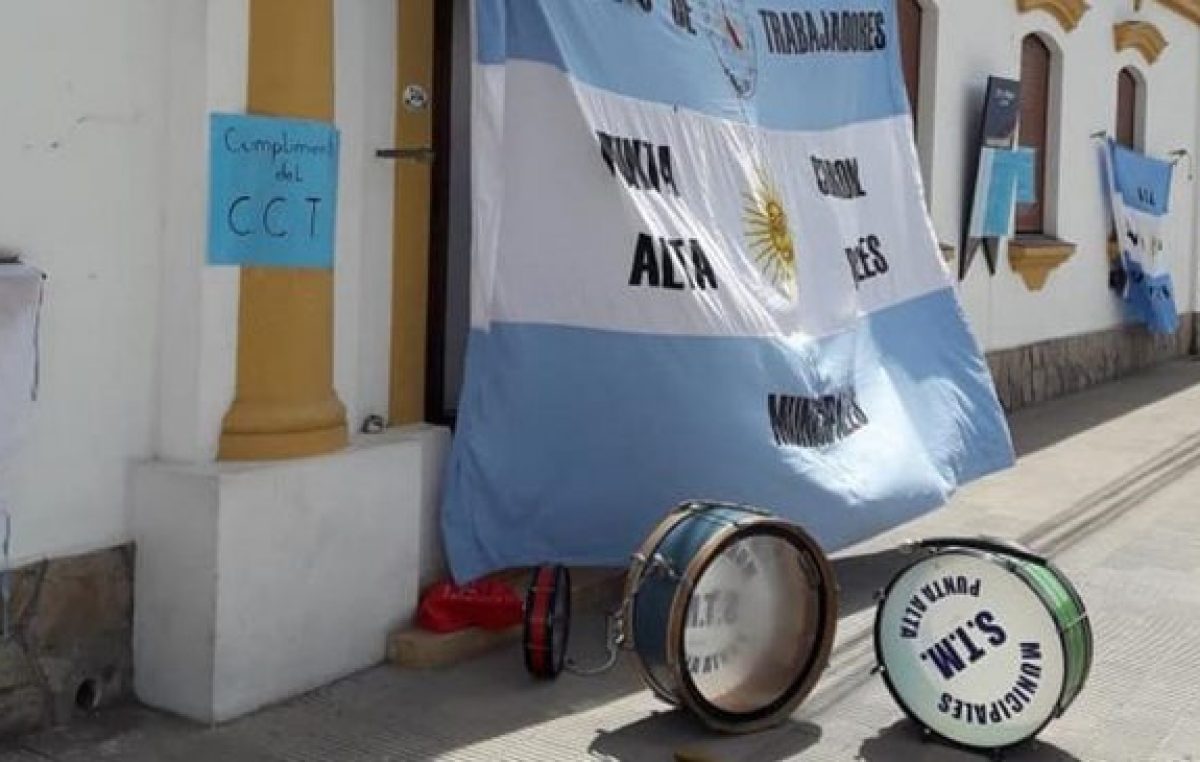 Punta Alta: paro de trabajadores Municipales