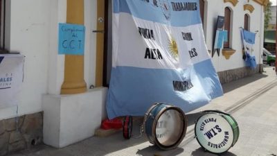 Punta Alta: paro de trabajadores Municipales