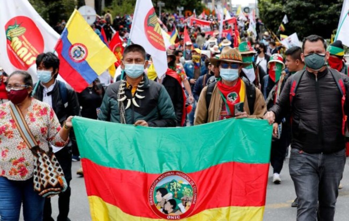 Colombia: Miles de manifestantes protestaron pacíficamente contra el gobierno de Iván Duque