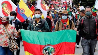 Colombia: Miles de manifestantes protestaron pacíficamente contra el gobierno de Iván Duque