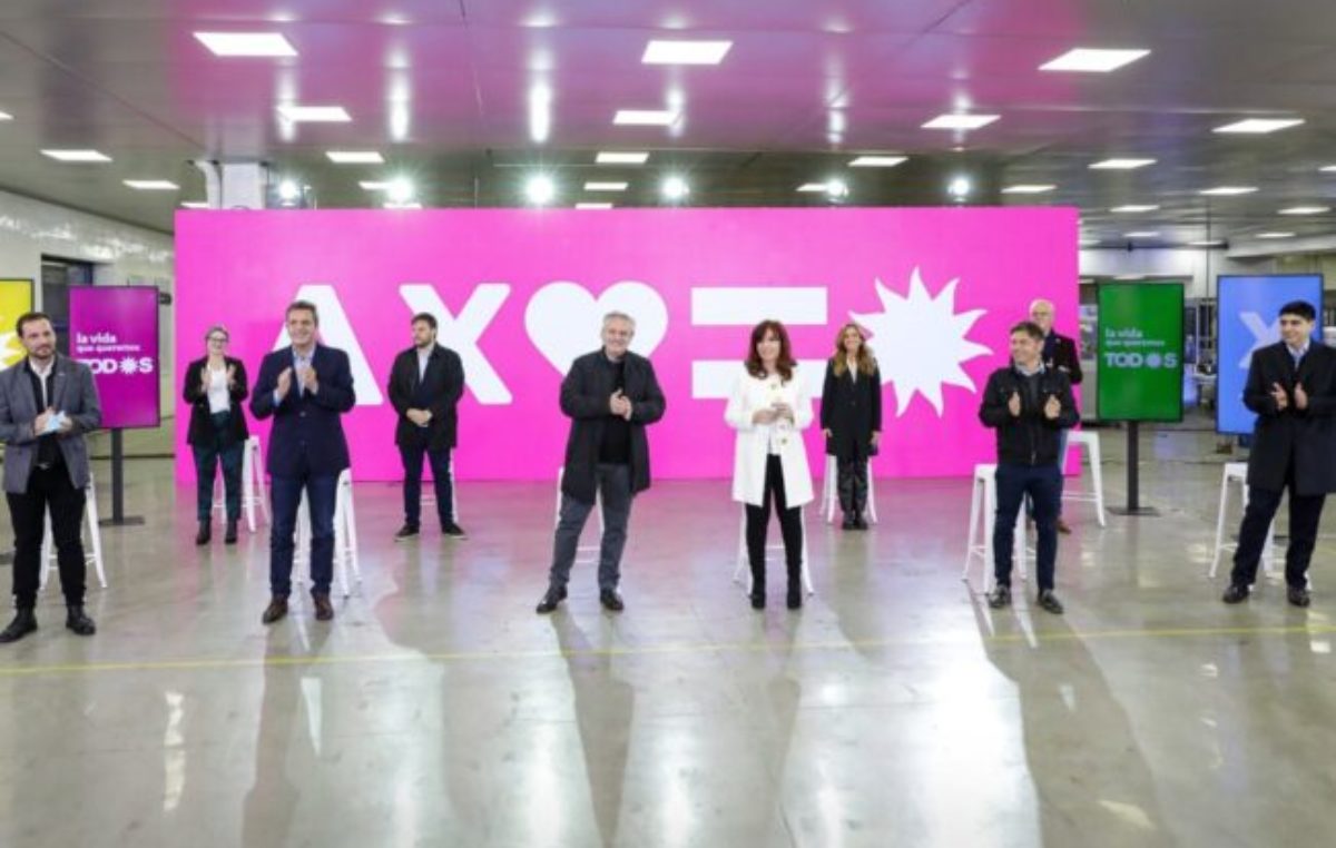 Alberto Fernández y Cristina Kirchner presentaron las listas del Frente de Todos: «Discutamos en serio cómo sacar al país después de la pandemia»