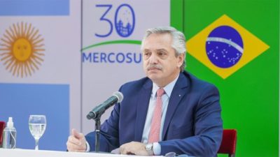 Fernández: «No hay Mercosur sin pueblos y sin oído atento al mundo productivo y regional»
