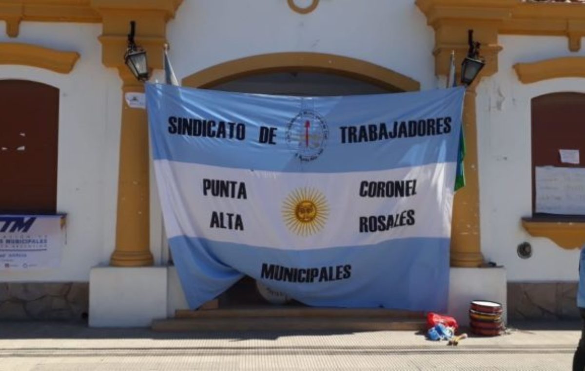 Trabajadores municipales de Punta Alta anunciaron otro paro desde mañana