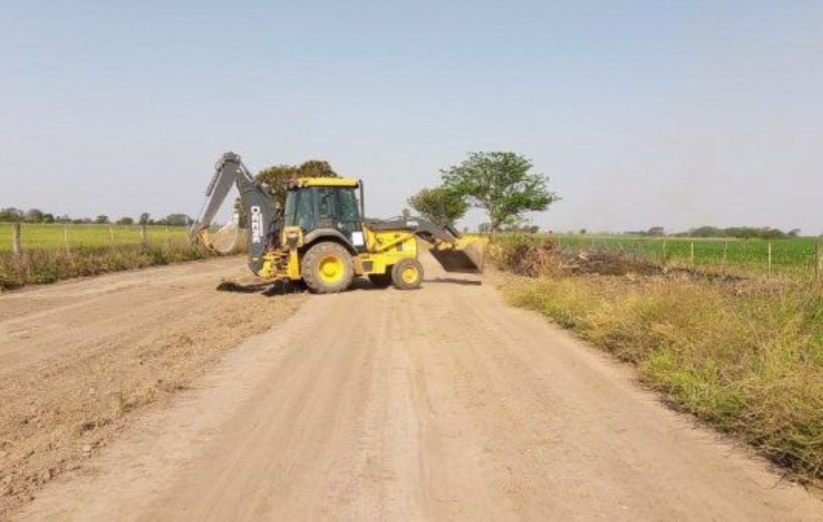 Caminos rurales: el gobierno nacional aportará 60 millones de pesos para Santa Fe