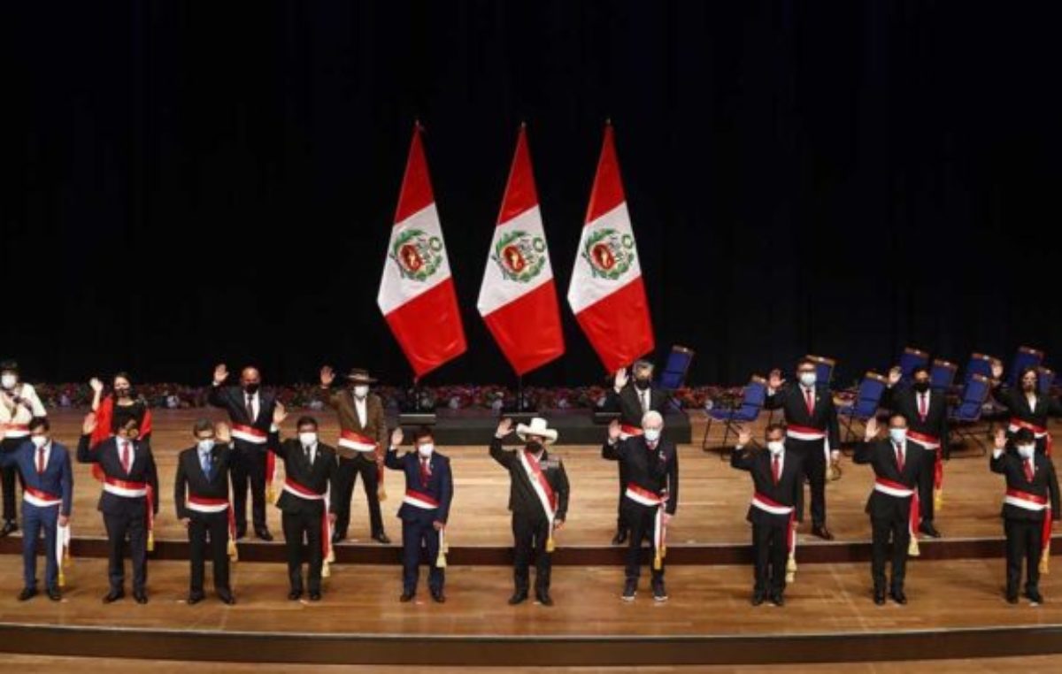 Este jueves el Congreso peruano decide la continuidad de los ministros de Pedro Castillo