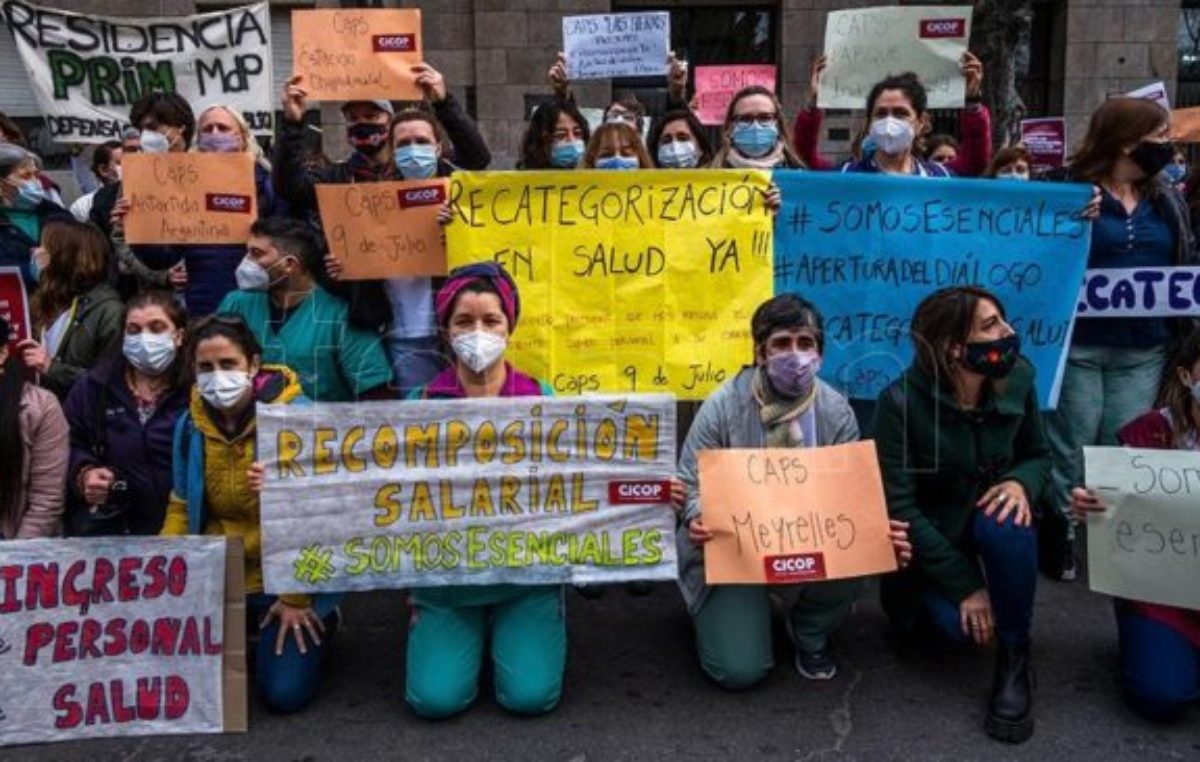 Trabajadores de salud municipal de Mar del Plata paran en reclamo de mejoras laborales e insumos