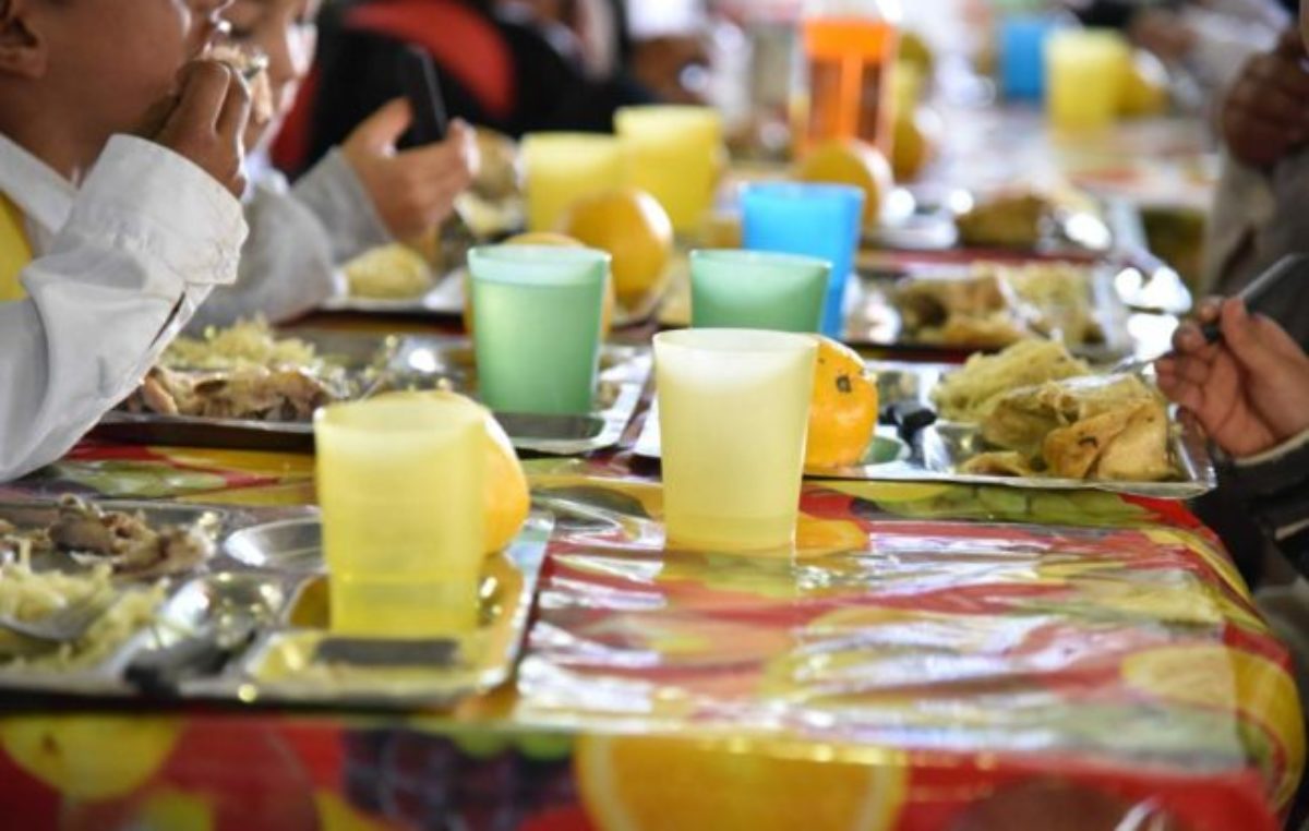 Morteros: el 38% de los alumnos come en el Paicor