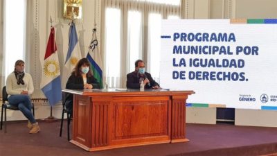 Con un programa, el Municipio de Río Cuarto busca promover la igualdad de derechos en toda la ciudad