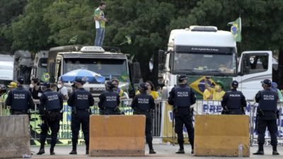 El líder de los camioneros bolsonaristas denunció persecución y pidió asilo en México